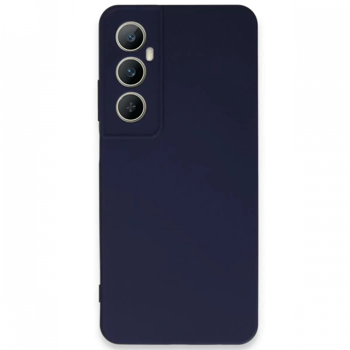 Realme C65 Kılıf First Silikon - Lacivert