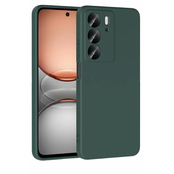 Realme C75 4G First Silikon - Koyu Yeşil