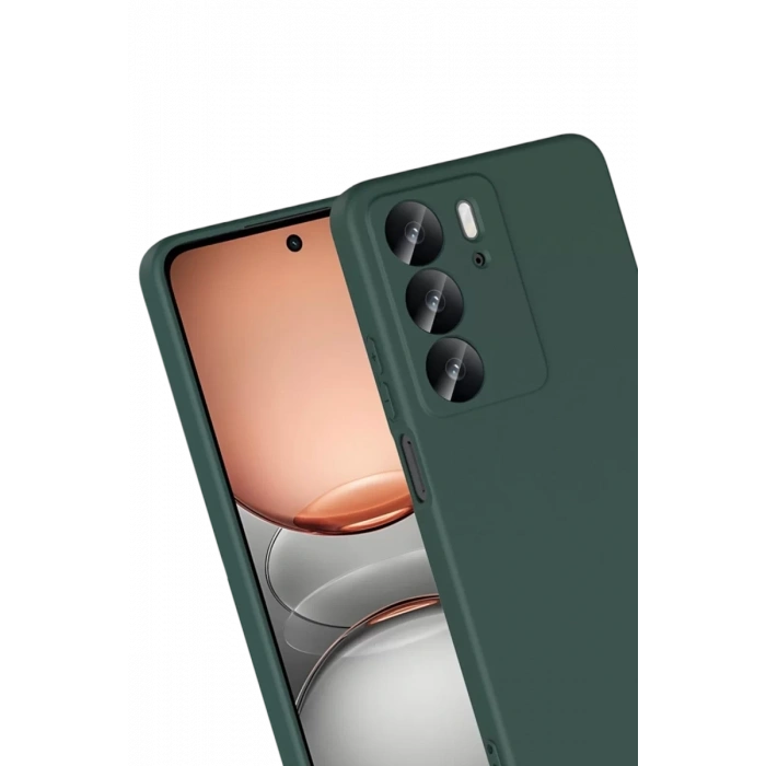 Realme C75 4G First Silikon - Koyu Yeşil