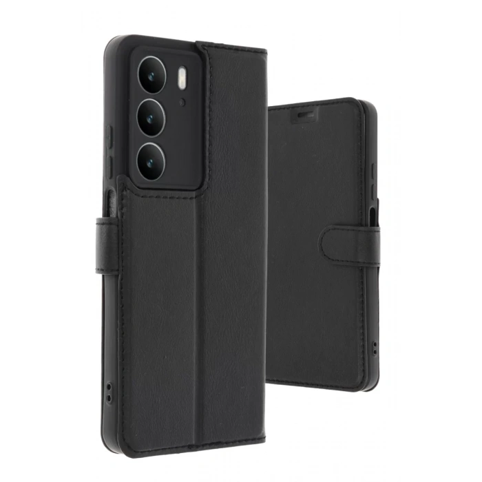 Realme C75 4G Trend S Plus Kapaklı Kılıf - Siyah