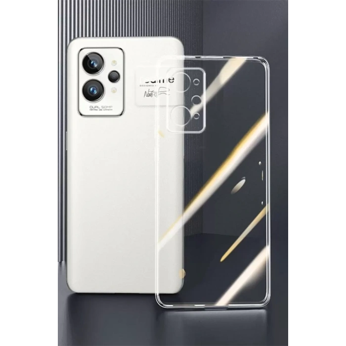 Realme GT2 Pro 5G Kılıf Lüx Şeffaf Silikon