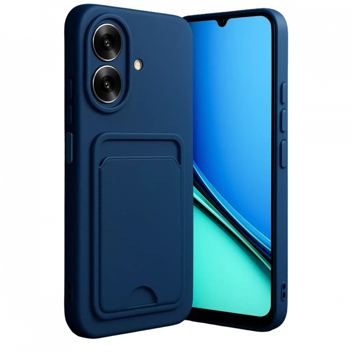 Realme Note 60 Kelvin Kartvizitli Silikon - Lacivert
