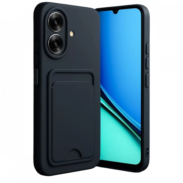 Realme Note 60 Kelvin Kartvizitli Silikon - Siyah