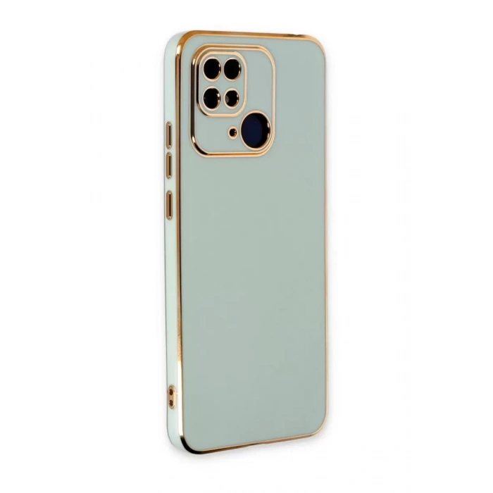 Redmi 10C Kılıf Volet Silikon - Açık Yeşil