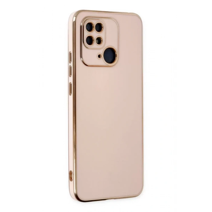 Redmi 10C Kılıf Volet Silikon - Pembe