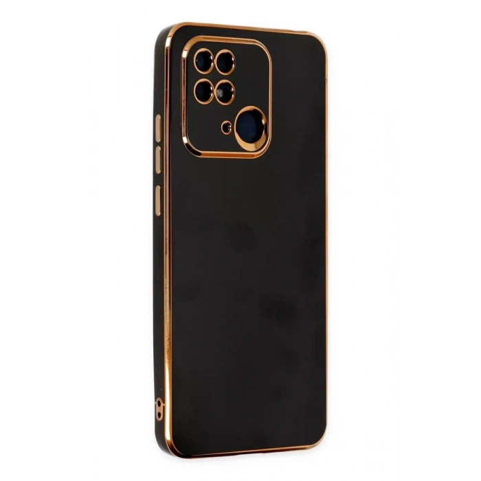 Redmi 10C Kılıf Volet Silikon - Siyah