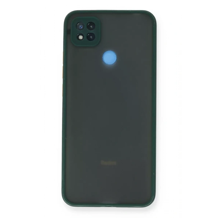 Redmi 9C Kılıf Montreal Silikon Kapak - Yeşil