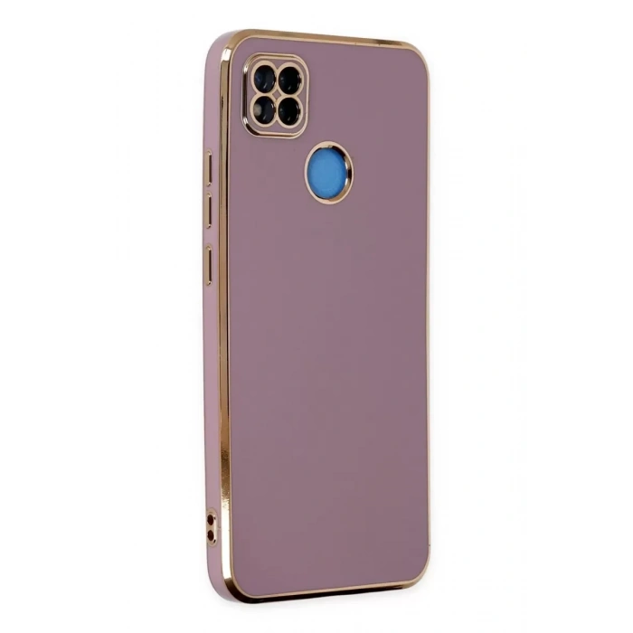 Redmi 9C Kılıf Volet Silikon - Mor