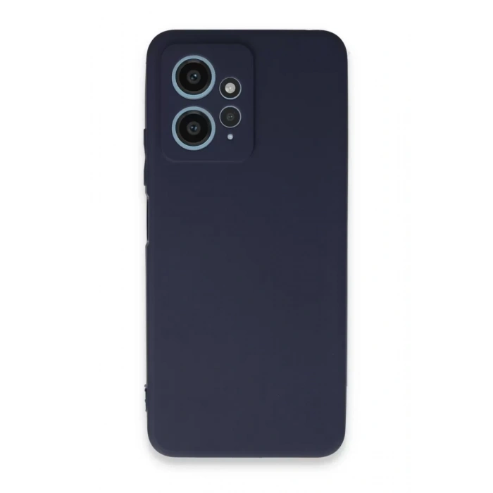 Redmi Note 12 4G Kılıf First Silikon - Lacivert