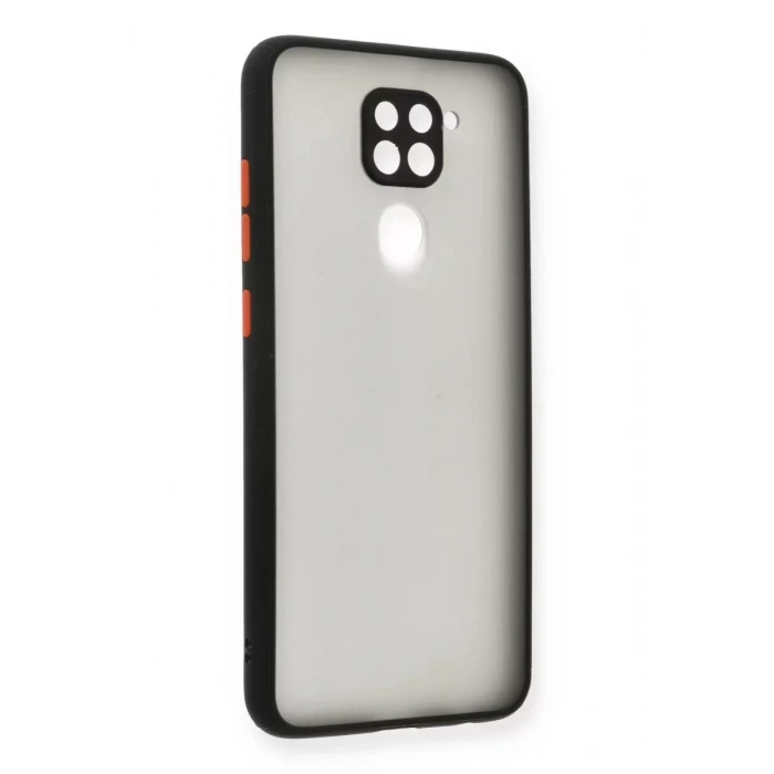 Redmi Note 9 Kılıf Montreal Silikon Kapak - Siyah