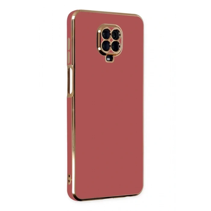 Redmi Note 9 Pro Kılıf Volet Silikon - Kırmızı