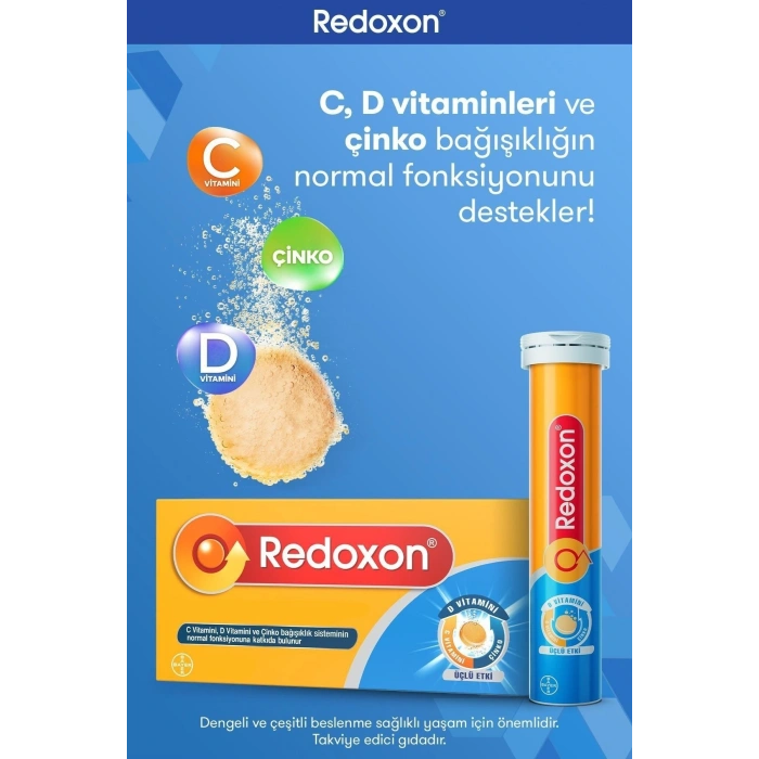 Redoxon 3lü Etki 30 Efervesan Tablet