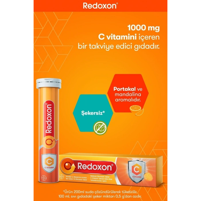 Redoxon C Vitamini 15 Efervesan