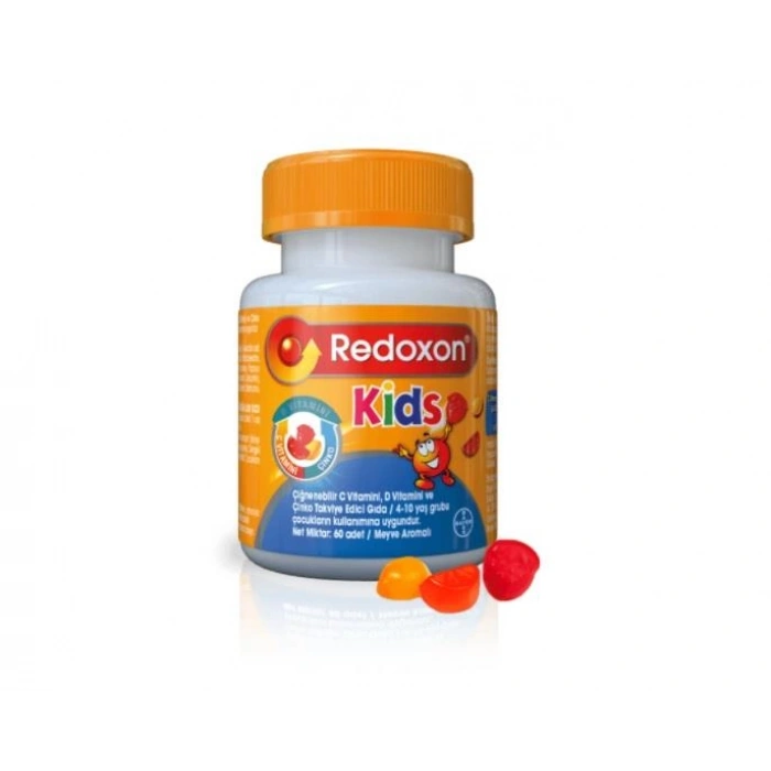 Redoxon Kids C+D+Çinko Çiğnenebilir Tablet 60 Adet