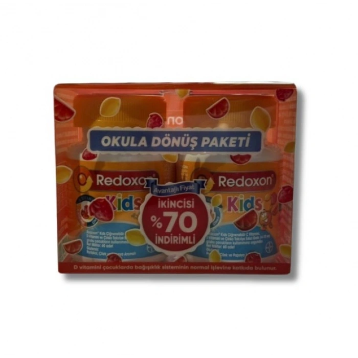 Redoxon Kids Çiğneme 60 Tablet 2 Adet - Avantajlı Paket