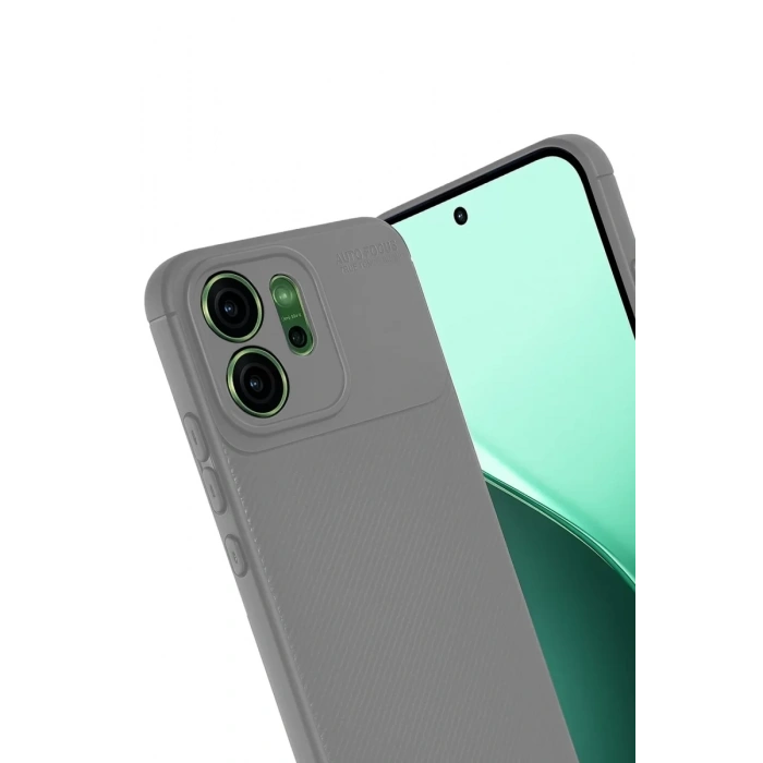 Reno 14 Auto Focus Karbon Kapak - Gri
