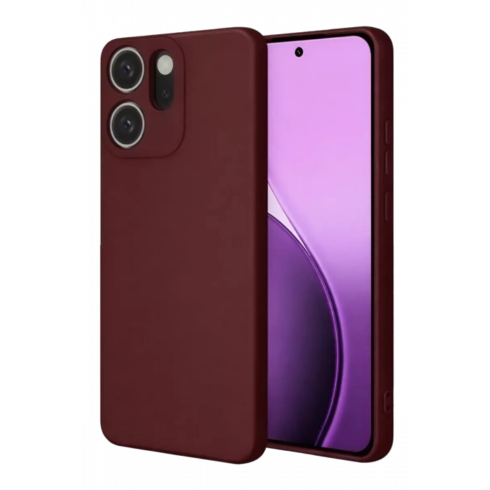 Reno 14F First Silikon - Bordo