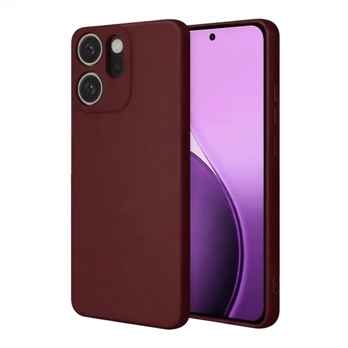 Reno 14F First Silikon - Bordo