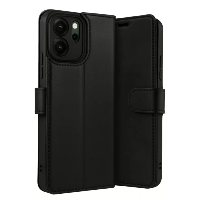 Reno 14F Trend S Plus Kapaklı Kılıf - Siyah