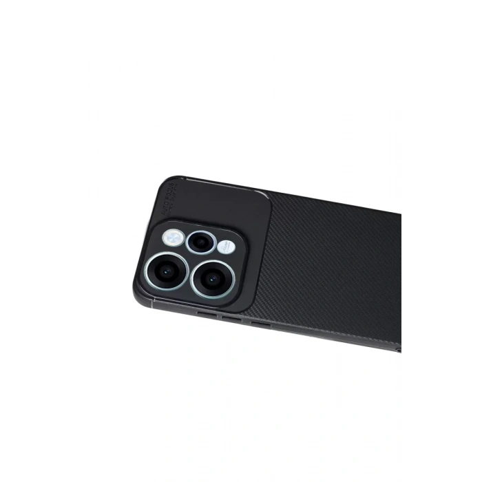 Reno 15 Auto Focus Karbon Kapak - Siyah