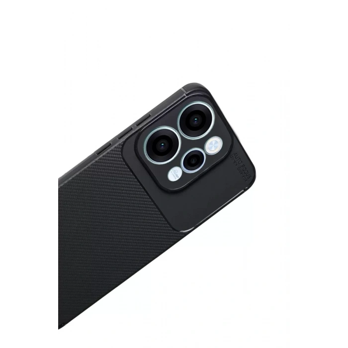 Reno 15 Auto Focus Karbon Kapak - Siyah