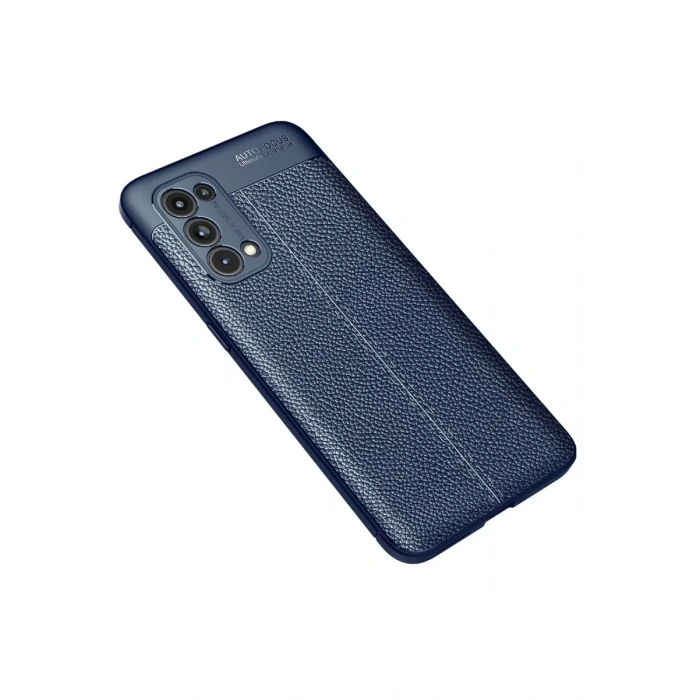 Reno 5 Pro Kılıf Auto Focus Kapak - Lacivert