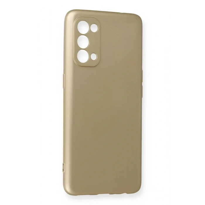 Reno 5 Pro Kılıf First Silikon - Gold