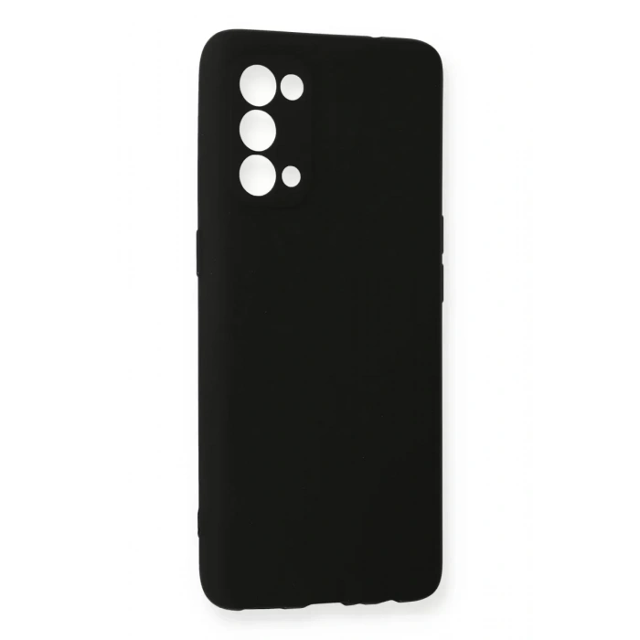 Reno 5 Pro Kılıf First Silikon - Siyah