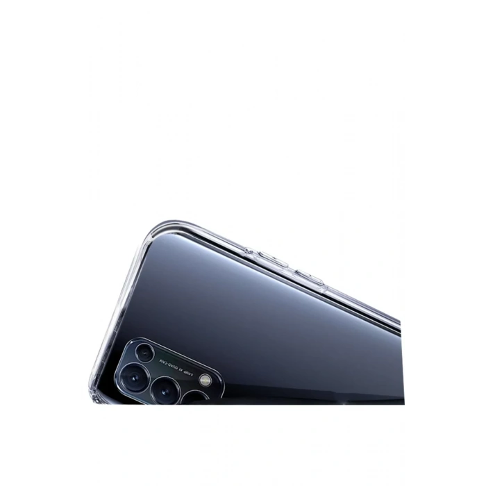 Reno 5 Pro Kılıf Lüx Şeffaf Silikon