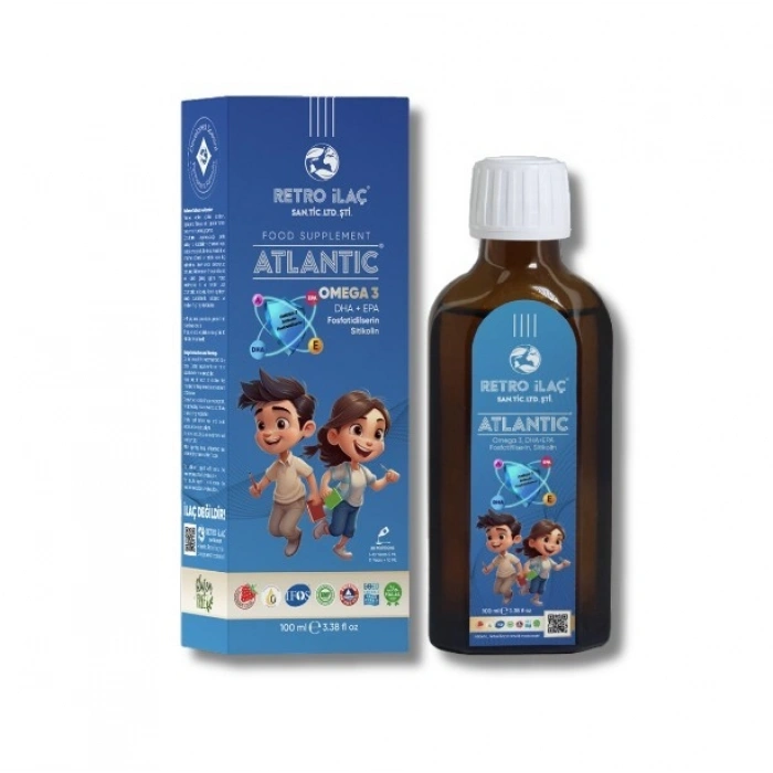 Retro İlaç Atlantic Omega3 100 ml