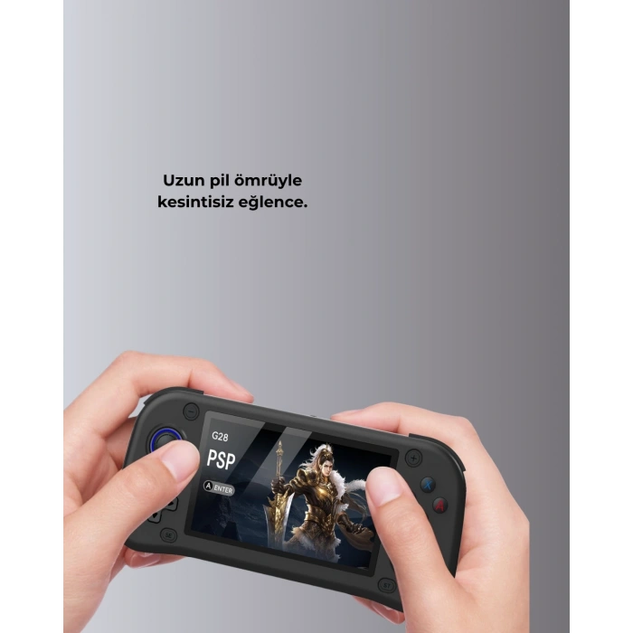 Retro ve Modern Oyun Destekli Taşınabilir Konsol 64GB Kart Dahil