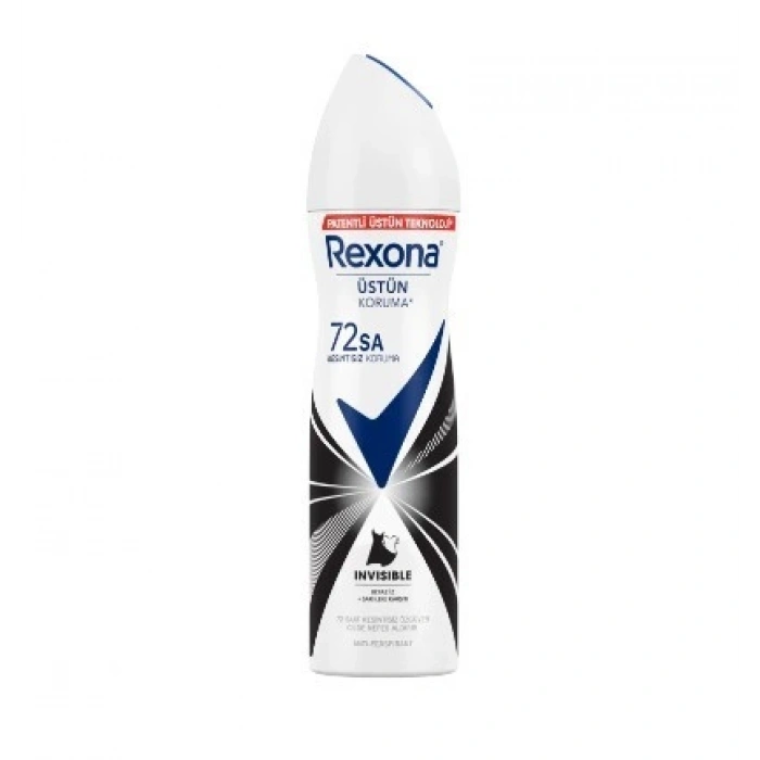 Rexona Invisible Black White Deodorant 150 ml