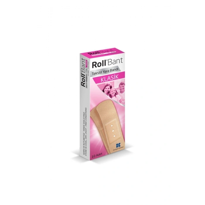 Roll Bant Tekstil Yarabandı 30 Kutu 10luk