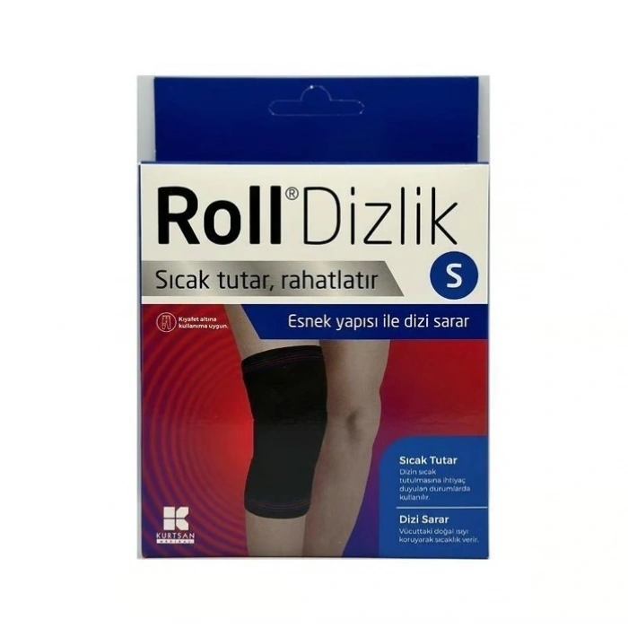 Roll Siyah Dizlik - Small