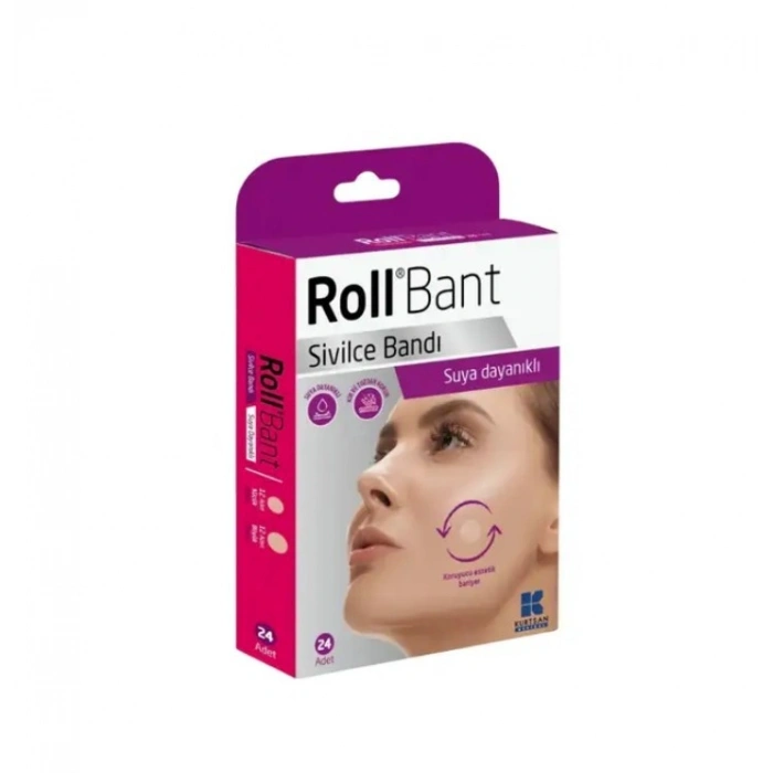 Roll Suya Dayanıklı Sivilce Bandı 24’lü - 1 Kutu