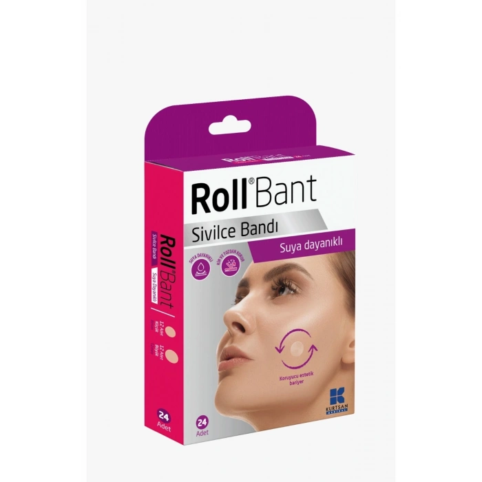 Roll Suya Dayanıklı Sivilce Bandı 24’lü - 1 Kutu