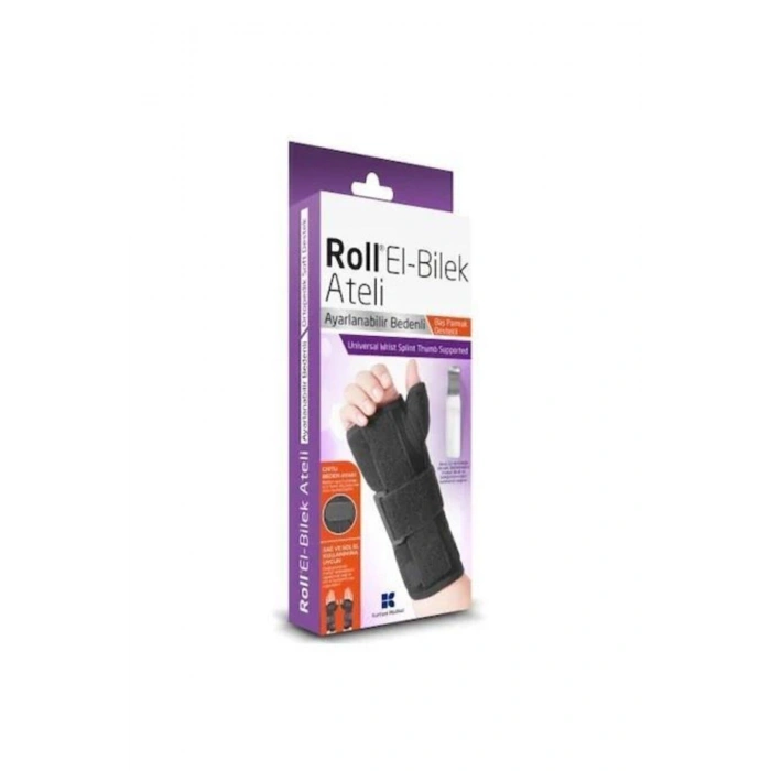Roll Universal Başparmak Destekli El Bilek Ateli