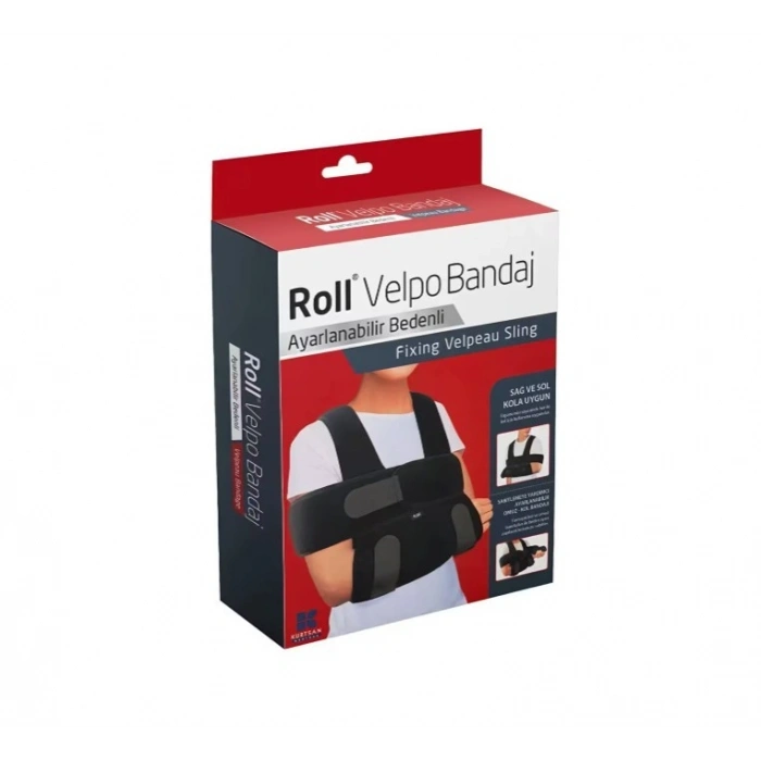 Roll Velpo Bandaj Ayarlanabilir Bedenli