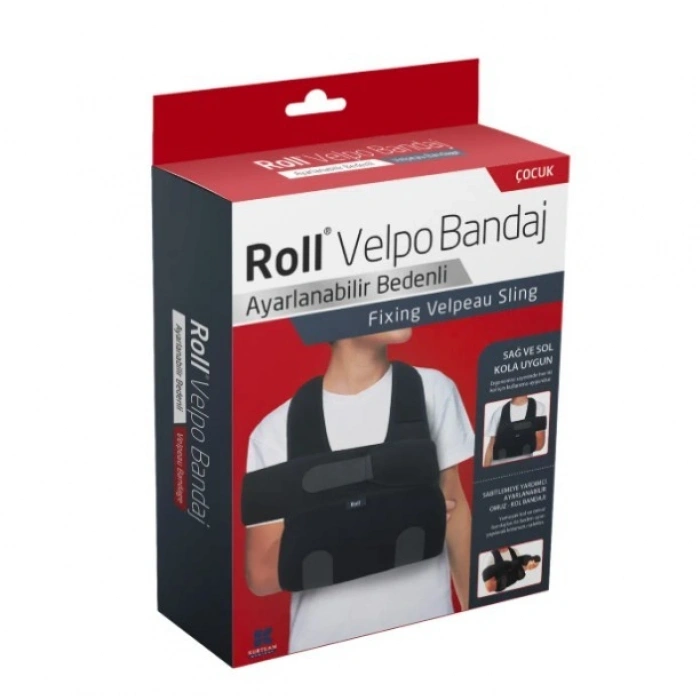 Roll Velpo Bandaj Ayarlanabilir Bedenli Çocuk