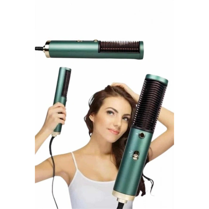 Saç Düzleştirici Fön Makinesi Saç Fırçası Profesyonel Üflemeli