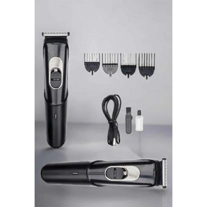 Saç Sakal Vücut Şarjlı Kablosuz Tıraş Makinesi Profesyonel Paslanmaz Çelik