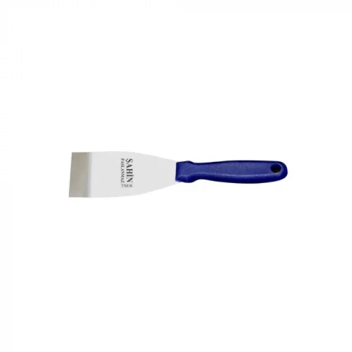 Şahin Bursa Paslanmaz Gıda Spatulası No:1, 5 cm - Plastik Sap