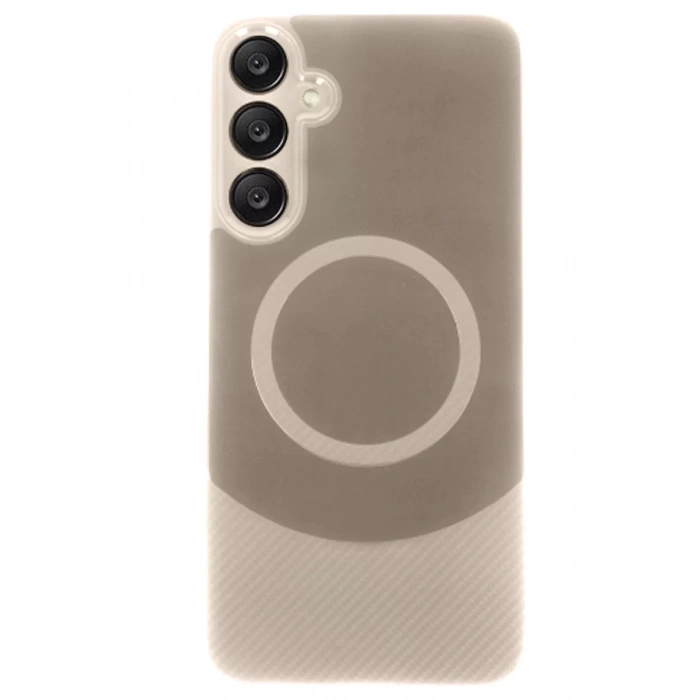 Samsung A26 Kılıf Maya Karbon Kapak - Kahverengi