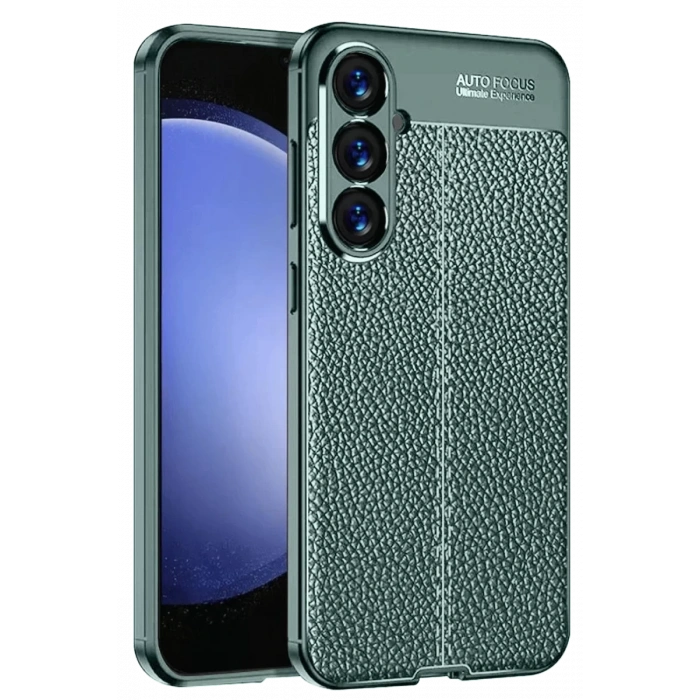 Samsung A56 Kılıf Auto Focus Kapak - Koyu Yeşil