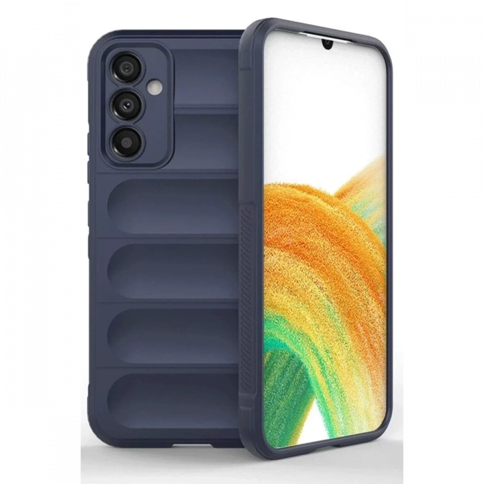 Samsung A56 Kılıf Optimum Silikon - Lacivert