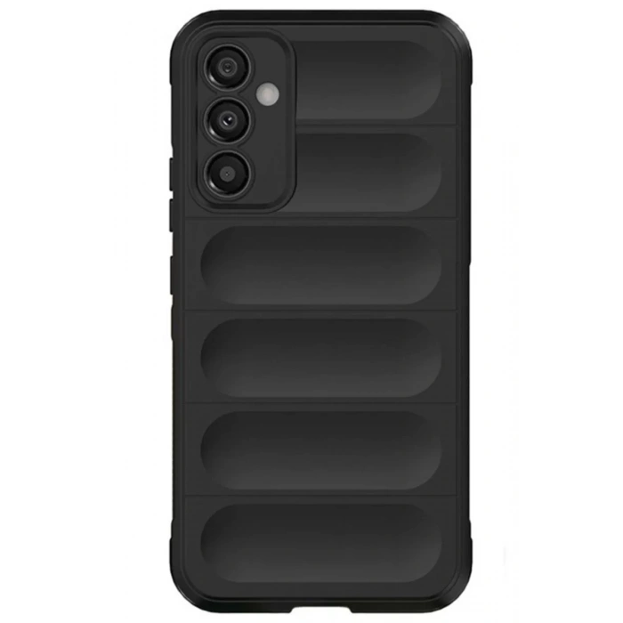Samsung A56 Kılıf Optimum Silikon - Siyah