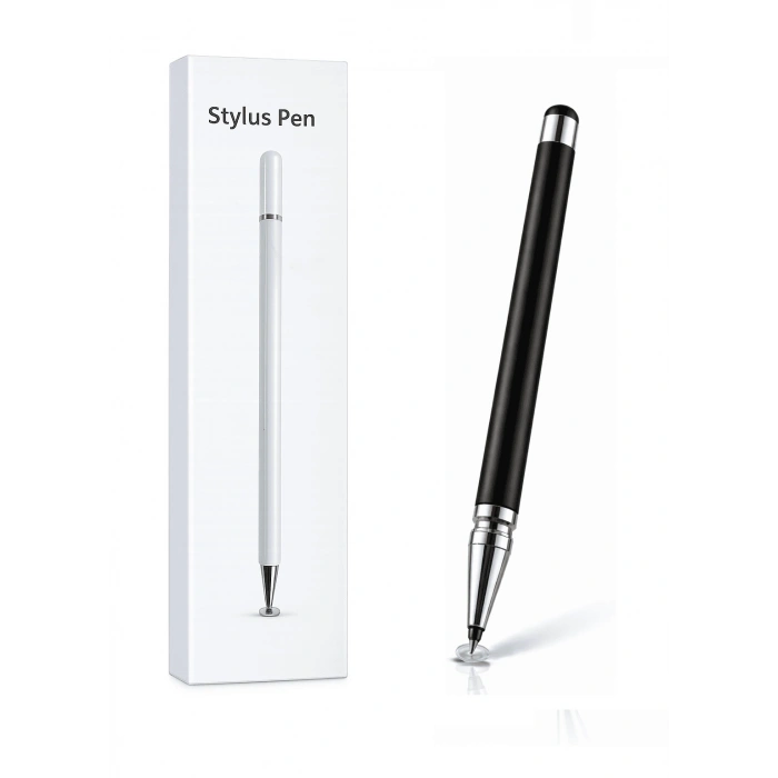 Samsung A8 Plus (2018) Uyumlu Dokunmatik Stylus Kalem Disk Uçlu Hassas Tablet Telefon Çizim Kalemi