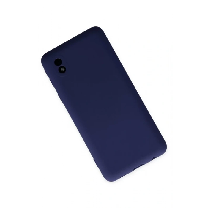 Samsung Galaxy A01 Core Kılıf Nano içi Kadife Silikon - Lacivert