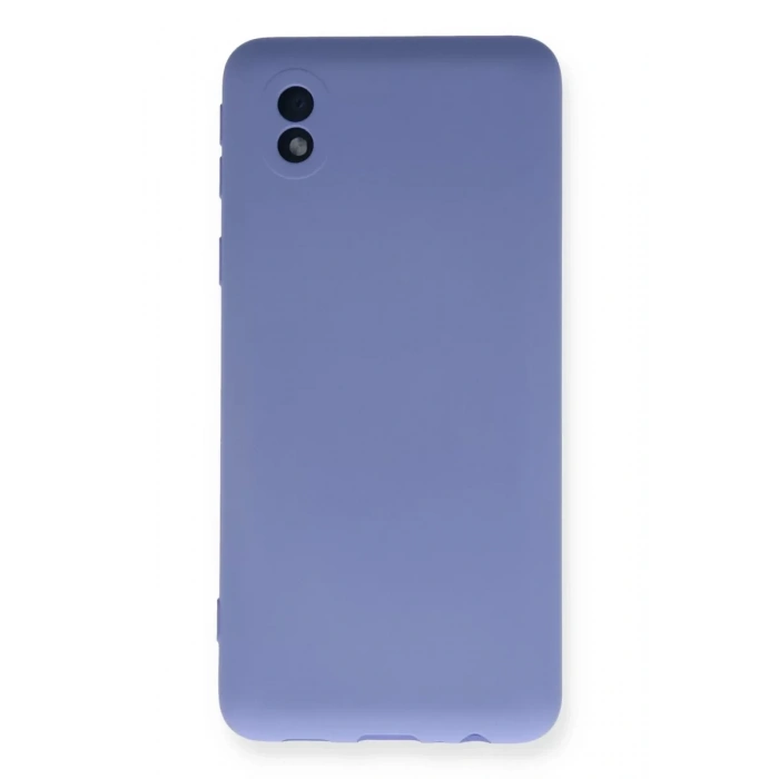 Samsung Galaxy A01 Core Kılıf Nano içi Kadife Silikon - Lila
