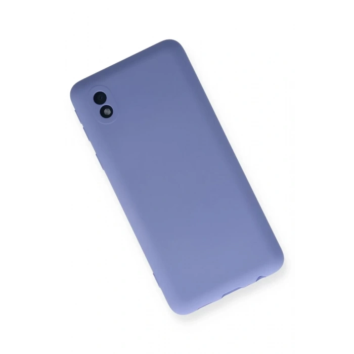 Samsung Galaxy A01 Core Kılıf Nano içi Kadife Silikon - Lila